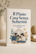 IL PIANO CASA SENZA SCHERMI + I 5 ERRORI CHE FANNO TUTTI I GENITORI CON GLI SCHERMI